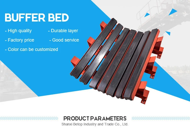 Fire-Resistance Rubber Conveyor Belt Impact Bed