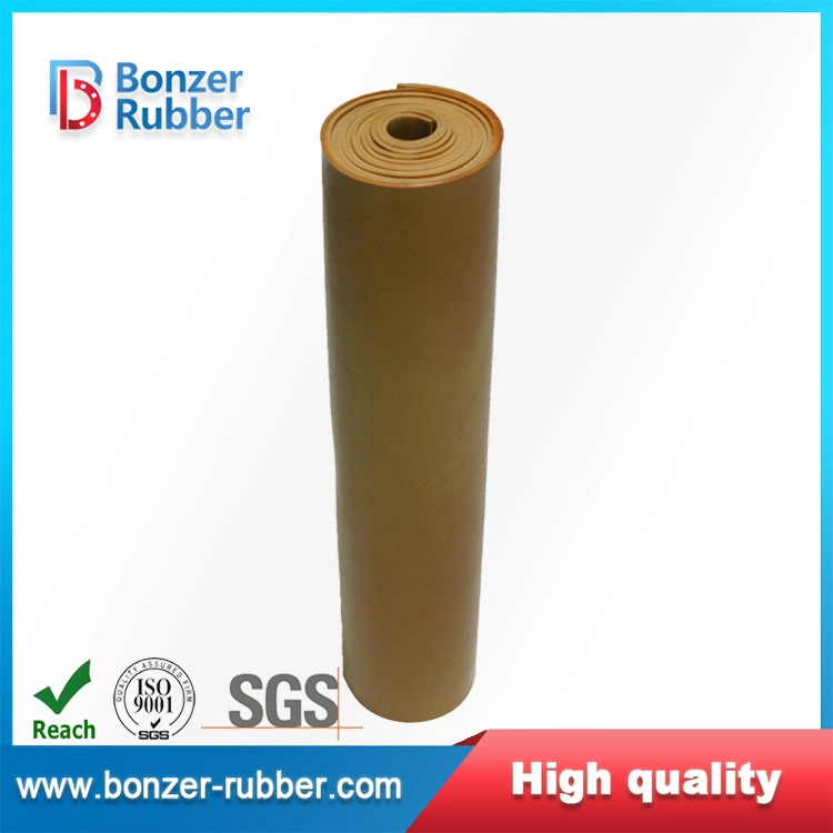 Anti-Abrasion Latex Rubber Sheet Natural Gum Rubber Lining with High Wear-Resistance