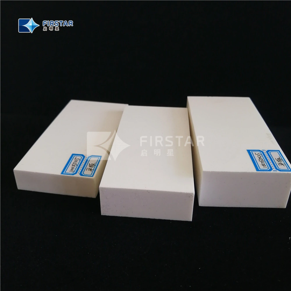 Customised Industrial Application Wear Resistant Aluminum Ceramic Liner Plain Standard Ceramic Tile Linings