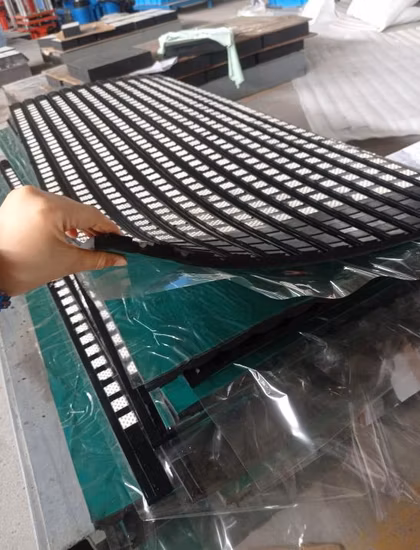 Резиновая керамическая облицовка премиум-класса. Облицовка барабана конвейера. Керамическая облицовка шкива.