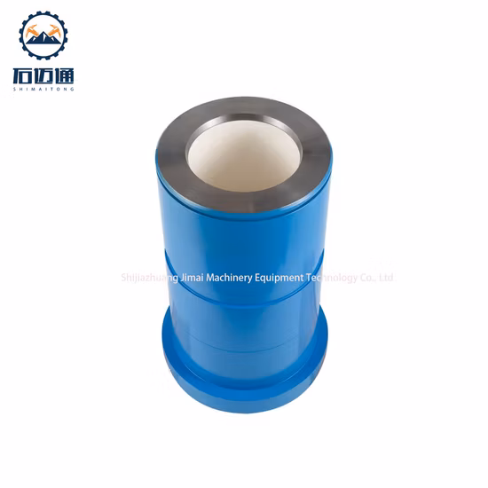 Гильза цилиндра бурового насоса Детали оборудования головки скважины API Гильза цилиндра бурового насоса керамическая