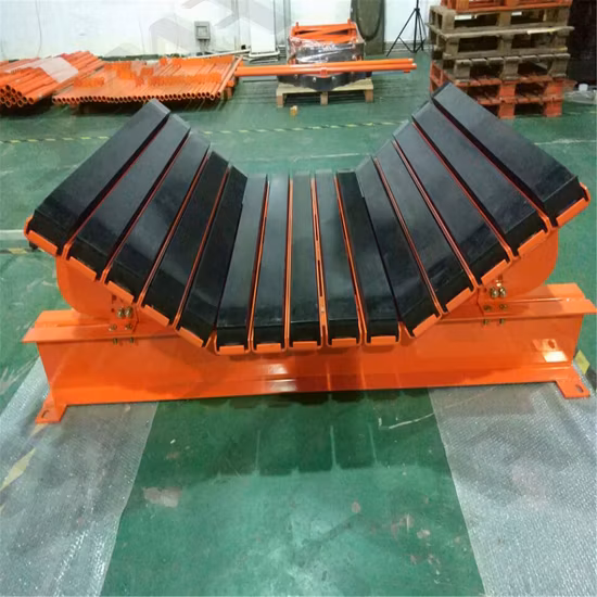 Резиновые ударные стержни из сверхвысокомолекулярного полиэтилена (UHMWPE) / Ударная платформа конвейера